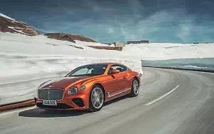 Cars wallpapers Bentley Continental GT (Orange Flame) - 2018