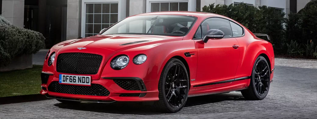 Cars wallpapers Bentley Continental Supersports (St James Red) - 2017 - Car wallpapers