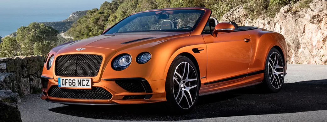 Cars wallpapers Bentley Continental Supersports Convertible (Orange Flame) - 2017 - Car wallpapers