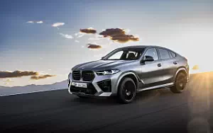 Cars wallpapers BMW X6 M Competition (Individual Frozen Pure Grey Metallic) - 2023