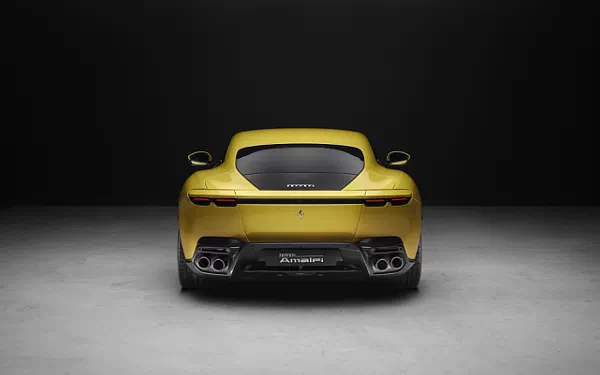 Cars wallpapers Ferrari Amalfi (Giallo Montecarlo) - 2025
