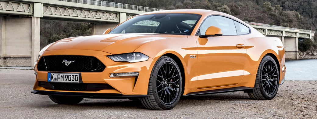 Cars wallpapers Ford Mustang GT Fastback (Orange Fury) EU-spec - 2017 - Car wallpapers