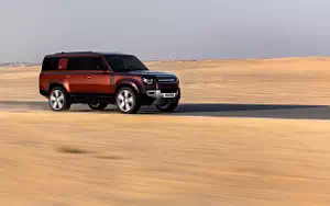 Cars wallpapers Land Rover Defender 130 P400 SE (Sedona Red) - 2023