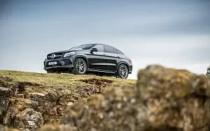 Cars wallpapers Mercedes-Benz GLE 350 d 4MATIC Coupe AMG Line UK-spec - 2015