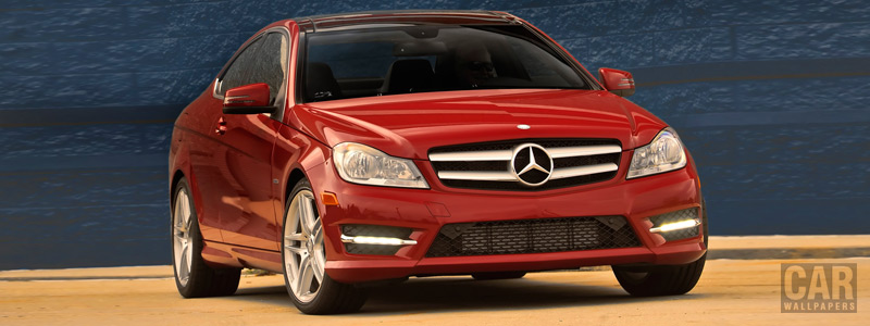 Cars wallpapers Mercedes-Benz C250 Coupe US-spec - 2012 - Car wallpapers