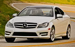 Cars wallpapers Mercedes-Benz C350 Coupe US-spec - 2013