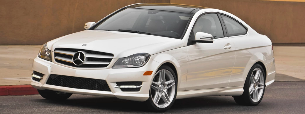 Cars wallpapers Mercedes-Benz C350 Coupe US-spec - 2013 - Car wallpapers
