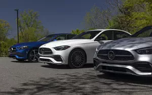 Cars wallpapers Mercedes-Benz C 300 Exclusive Line US-spec - 2022