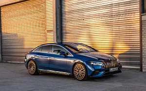 Cars wallpapers Mercedes-AMG EQE 53 4MATIC+ (Sodalite Blue Metallic) - 2022