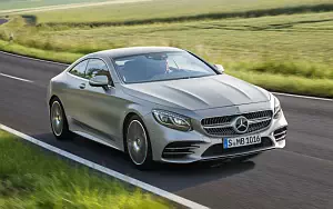 Cars wallpapers Mercedes-Benz S 560 Coupe AMG Line - 2017