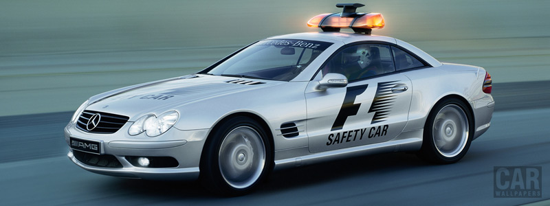 Cars wallpapers Mercedes-Benz SL55 AMG Safety Car - 2001 - Car wallpapers