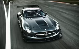 Cars wallpapers Mercedes-Benz SLS AMG GT3 45th Anniversary - 2012