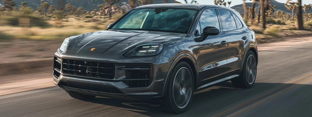 Cars wallpapers Porsche Cayenne S SportDesign Package (Quarzite Grey Metallic) - 2024 - Car wallpapers