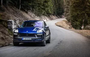 Cars wallpapers Porsche Macan T (Gentian Blue Metallic) - 2022