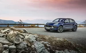 Cars wallpapers Porsche Macan T (Gentian Blue Metallic) - 2022