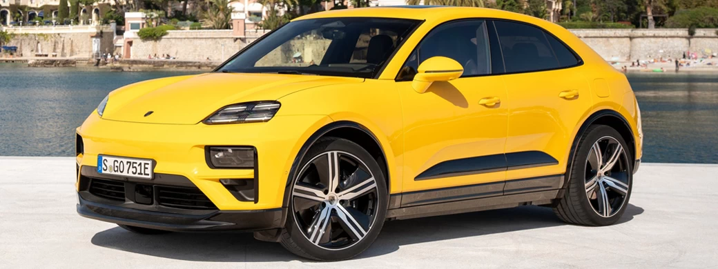 Cars desktop wallpapers Porsche Macan Turbo (Speed Yellow) - 2024 - Car wallpapers