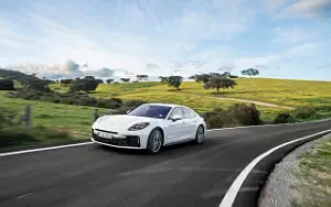 Cars wallpapers Porsche Panamera 4 E-Hybrid (Carrara White Metallic) - 2024