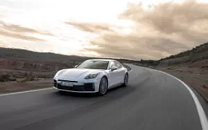 Cars wallpapers Porsche Panamera 4 E-Hybrid (Carrara White Metallic) - 2024