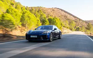 Cars wallpapers Porsche Panamera 4 (Gentian Blue Metallic) - 2024