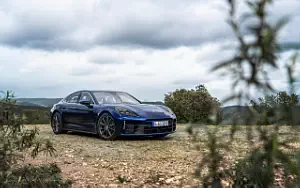 Cars wallpapers Porsche Panamera 4 (Gentian Blue Metallic) - 2024