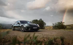 Cars wallpapers Porsche Panamera (Volcano Grey Metallic) - 2024