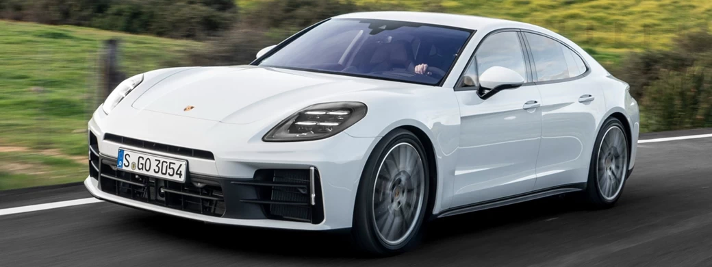 Car wallpapers Porsche Panamera 4 E-Hybrid (Carrara White Metallic) - 2024 - Car wallpapers