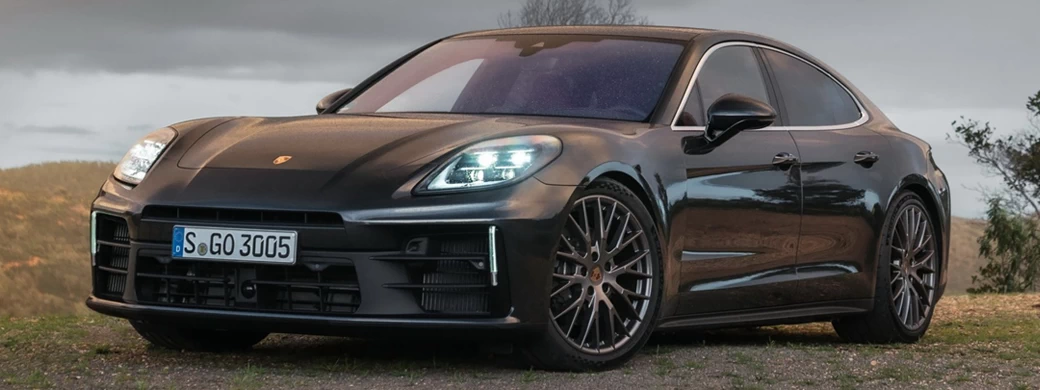 Car wallpapers Porsche Panamera (Volcano Grey Metallic) - 2024 - Car wallpapers