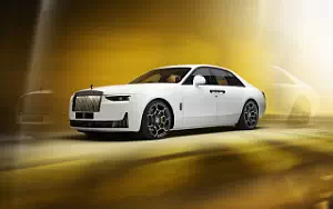 Cars wallpapers Rolls-Royce Black Badge Ghost UK-spec - 2024