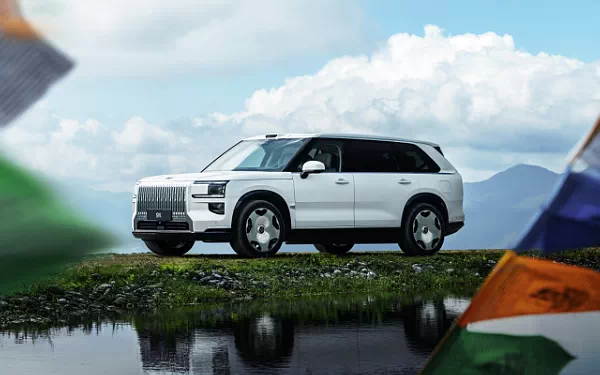 Cars wallpapers Zeekr 9X (White) - 2025